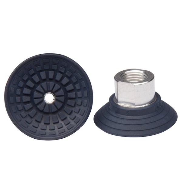 Fipa Flat vacuum cup diam. 40 mm, NBR blue, fitting G1/4-female 103.040.037.1 - main
